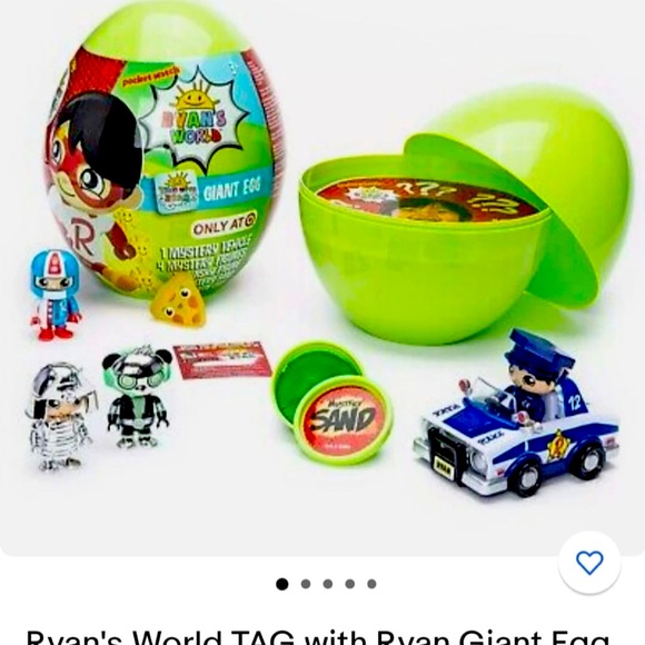 Ryan's World TAG with Ryan Giant Egg - Exclusive! - Picture 3 of 6